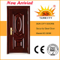 Villa Entrance Door Steel Leaf with Sidelites (SC-S023)